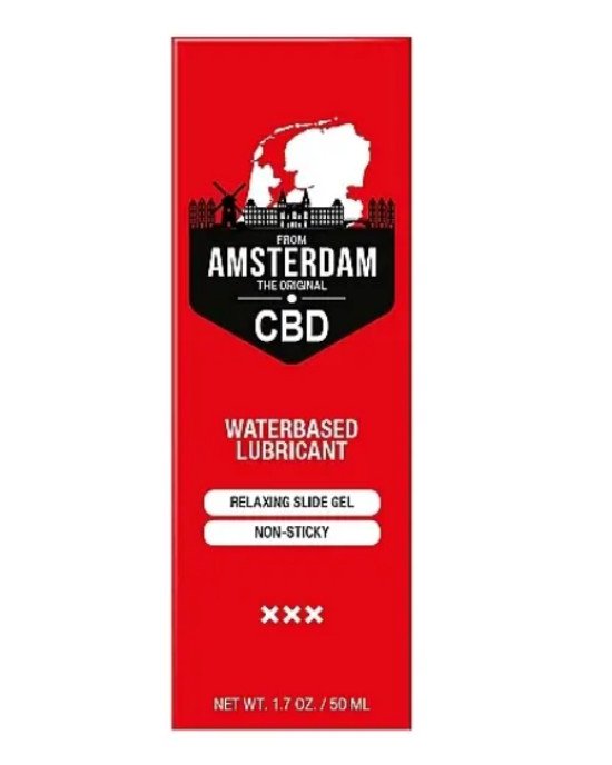 Вагінальний лубрикант Original CBD from Amsterdam - Waterbased Lubricant, 50 ml Вагінальний лубрикант Original CBD from Amsterdam - Waterbased Lubricant, 50 ml