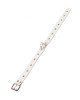 Нашийник Leather Restraints Collar, White Нашийник Leather Restraints Collar, White