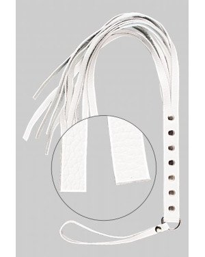 Флогер S&M Fancy Leather Floger, White