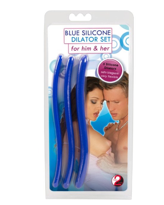 Набір уретральних стимуляторів Silikon Dilator 3er Set Набір уретральних стимуляторів Silikon Dilator 3er Set