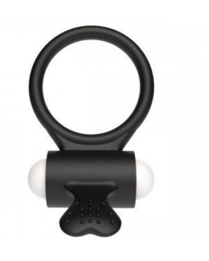 Ерекційне віброкільце Power Clit Cockring, Black Ерекційне віброкільце Power Clit Cockring, Black