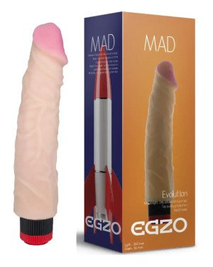 Вібратор EGZO Ciberskin VNS004 (20,5 см х 4,2 см)