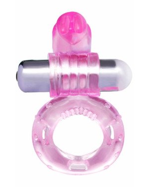 Ерекційне кільце Cuddle Vibro Pro 7 режимів вібрації колір рожевий Ерекційне кільце Cuddle Vibro Pro 7 режимів вібрації колір рожевий