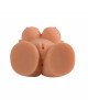 Мастурбатор-торс Busty Lady Solid Silicone Sexy Doll вагіна-анус без вібрації