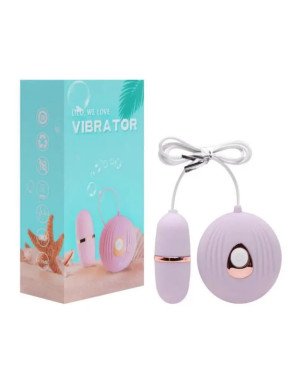 Вібро-яйце з провідним керуванням та 7 режимами вібрації Lilo Violet