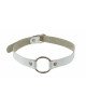 Кляп Leather O-Ring Gag, White Кляп Leather O-Ring Gag, White