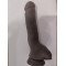 Фалоімітатор Carnal Pleasure L 235 мм, Brown