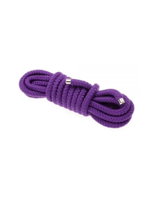 Мотузка для бондажу BONDAGE ROPE 5M, Purple Мотузка для бондажу BONDAGE ROPE 5M, Purple