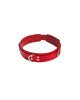Нашийник Slave leather collar, Red Нашийник Slave leather collar, Red