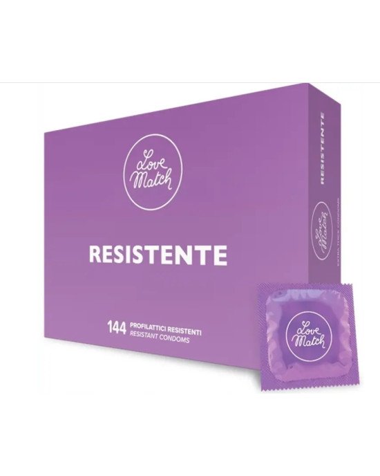 Презервативи підвищеної надійності для анального сексу Love Match - Resistente (по 1 шт) Презервативи підвищеної надійності для анального сексу Love Match - Resistente (по 1 шт)