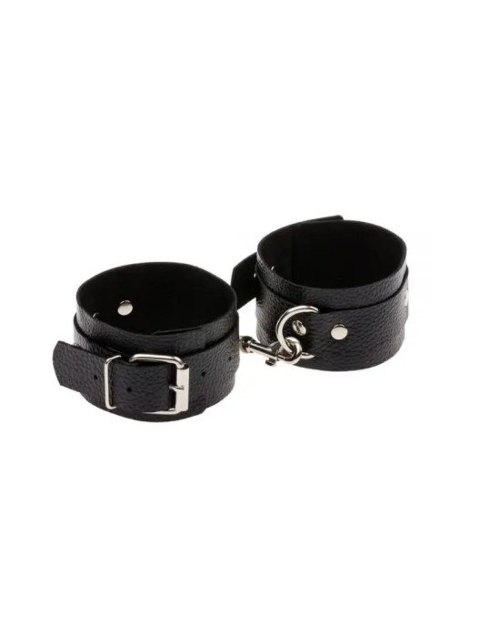 Окови Leather Standart Leg Cuffs, Black Окови Leather Standart Leg Cuffs, Black
