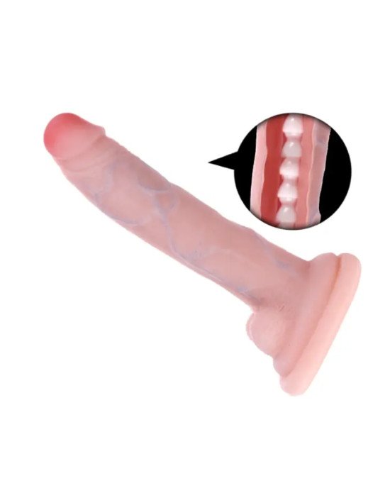 Фалоімітатор ГІГАНТ на присосці Baile Super Saver