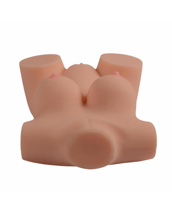 Реалістичне тіло торс Anica Solid Silicone Sexy Doll L анус-вагіна без вібрації тілесний Реалістичне тіло торс Anica Solid Silicone Sexy Doll L анус-вагіна без вібрації тілесний