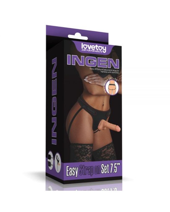 Трусики для страпону Easy Strapon Set 7.5'' Трусики для страпону Easy Strapon Set 7.5''
