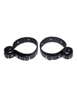 Фіксатор для зап'ястків та стегон Fixation Me Thigh, Black