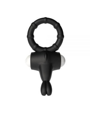 Ерекційне віброкільце Power Clit Cockring, Black Ерекційне віброкільце Power Clit Cockring, Black
