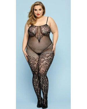 Боді комбінезон з квітковим принтом (без доступу) Maria XL/XXL