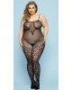 Боді комбінезон з квітковим принтом (без доступу) Maria XL/XXL Боді комбінезон з квітковим принтом (без доступу) Maria XL/XXL