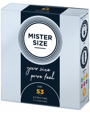 Презервативи Mister Size 53 mm (3 шт)