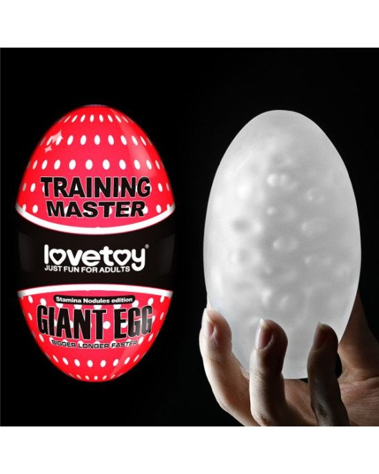 Мастурбатор Giant Egg, Red Мастурбатор Giant Egg, Red