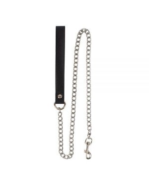 Повідець Leather Leash Slave, Black