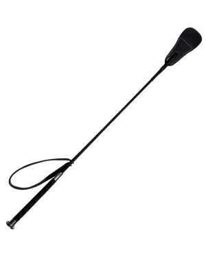 Стек із натуральної шкіри Spanker чорний