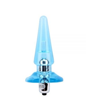 Анальний плаг NICOLE'S Vibra Plug, Blue