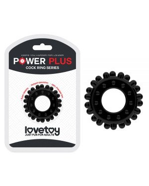 Ерекційне кільце POWER PLUS Cockring, Black