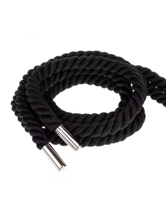 Мотузка для бондажу Premium Silky 3M, Black Мотузка для бондажу Premium Silky 3M, Black