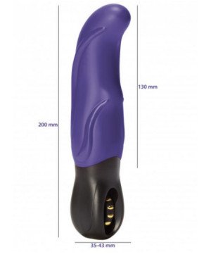 Вібратор Amor для точки G Vibratissimo Blade фіолетовий (Додаток НЕ Функціонує!)