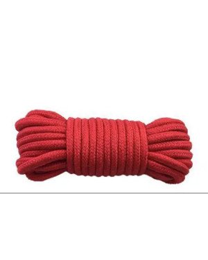 Мотузка для бондажу BONDAGE ROPE 10M, Red