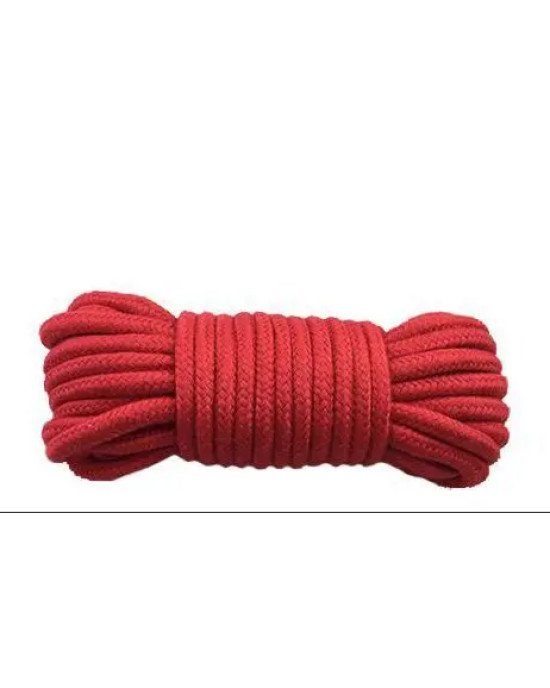 Мотузка для бондажу BONDAGE ROPE 10M, Red Мотузка для бондажу BONDAGE ROPE 10M, Red
