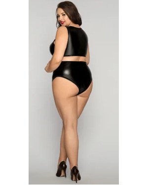 Еротик боді БДСМ з палітурками спереду XL/XXL Еротик боді БДСМ з палітурками спереду XL/XXL