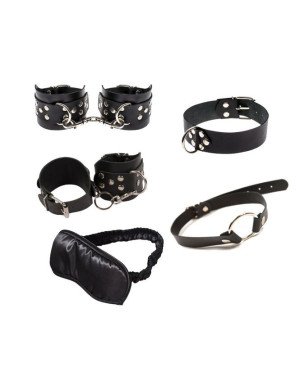 Набір Exxtreme Sex BDSM Leather Set, Black