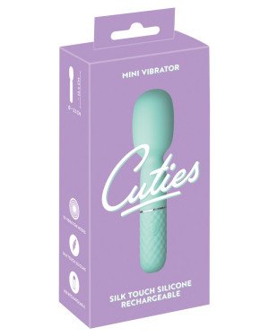 Оксамитовий силіконовий міні-вібратор з 10 універсальними режимами Cuties