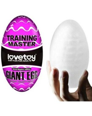 Мастурбатор LoveToy Traning Master Giant Egg Masturbator Purple без вібрації