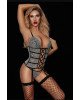Еротичний корсет з пажами Megan S/M Еротичний корсет з пажами Megan S/M