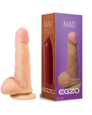 Фалоімітатор EGZO Ciberskin DS006 (17 см х 4,2 см)