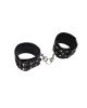Окови Leather Double Fix Leg Cuffs, Black