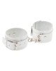 Окови Leather Standart Leg Cuffs, White