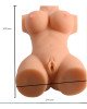 Мастурбатор-торс Busty Lady Solid Silicone Sexy Doll вагіна-анус без вібрації