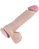 Фалоімітатор Wolf King Lifelike Rubber Dildo на присосці тілесний Фалоімітатор Wolf King Lifelike Rubber Dildo на присосці тілесний