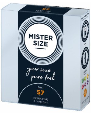 Презервативи Mister Size 57mm (3 шт)