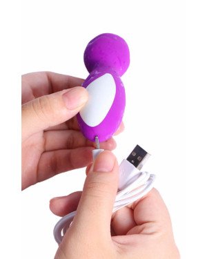 Вібромасажер Dilianni mini massager 10 режимів вібрації фіолетовий