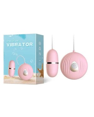 Вібро-яйце з провідним керуванням та 7 режимами вібрації Lilo Pink Вібро-яйце з провідним керуванням та 7 режимами вібрації Lilo Pink