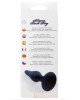 Анальний плаг Silicone Plug Black - Large Анальний плаг Silicone Plug Black - Large