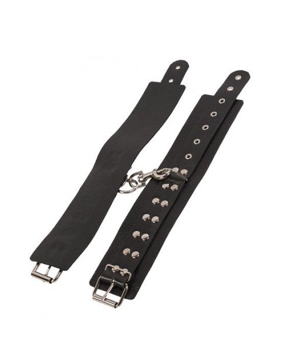 Окови Leather Restraints Leg Cuffs, Black Окови Leather Restraints Leg Cuffs, Black
