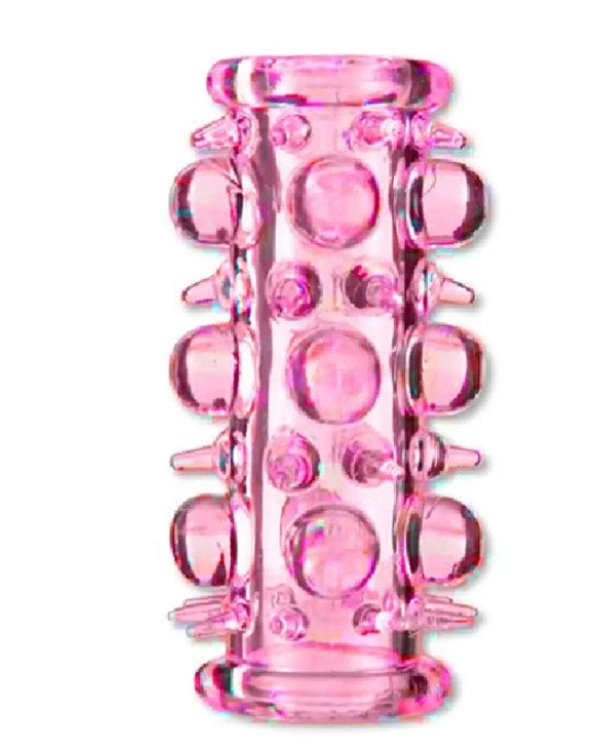 Насадка стимулююча BOSS Stretchy Sleeve Pink Насадка стимулююча BOSS Stretchy Sleeve Pink
