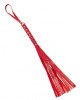 Флогер S&M Fancy Leather Flower, Red Флогер S&M Fancy Leather Flower, Red