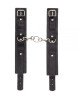 Окови Leather Standart Leg Cuffs, Black Окови Leather Standart Leg Cuffs, Black
